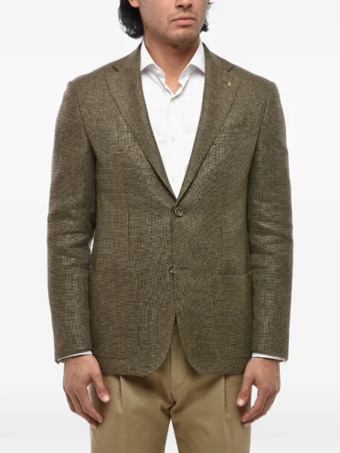 Corneliani CC Collection patch-pocket blazer