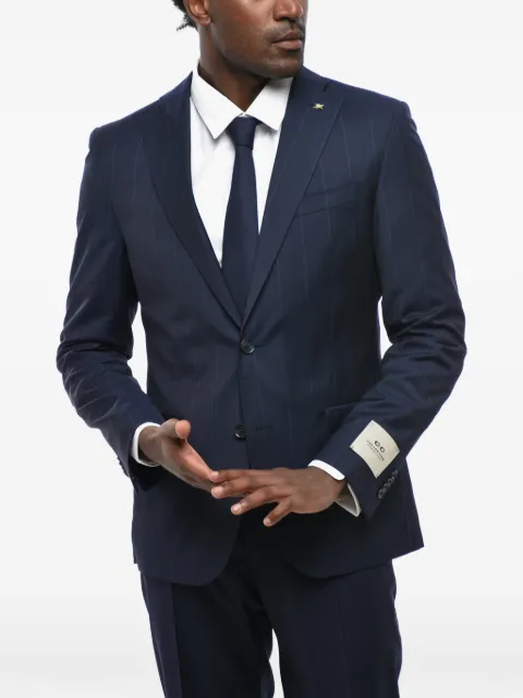 Corneliani pinstripe virgin-wool suit