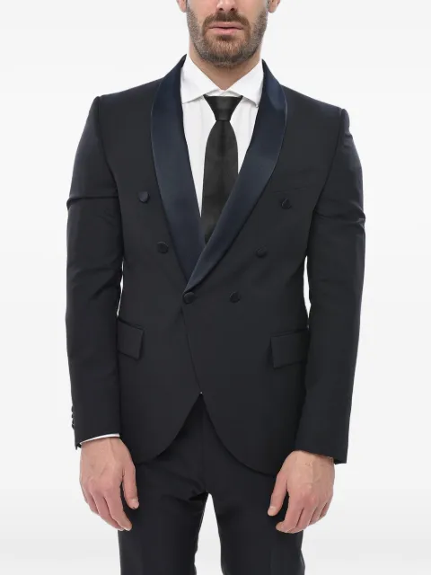 Corneliani double-breasted shawl-lapel suit