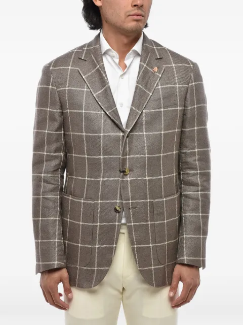 Corneliani check-pattern blazer