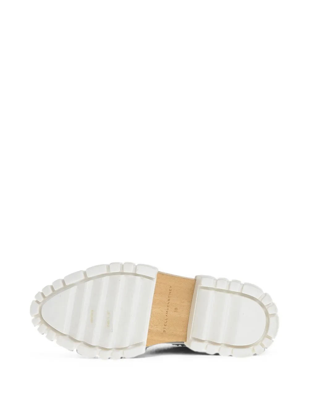 Stella McCartney Emilie wedge-heel sneakers Zwart
