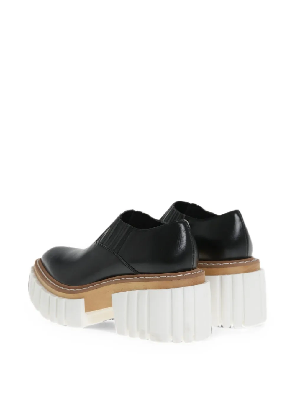 Stella McCartney Emilie wedge-heel sneakers Zwart