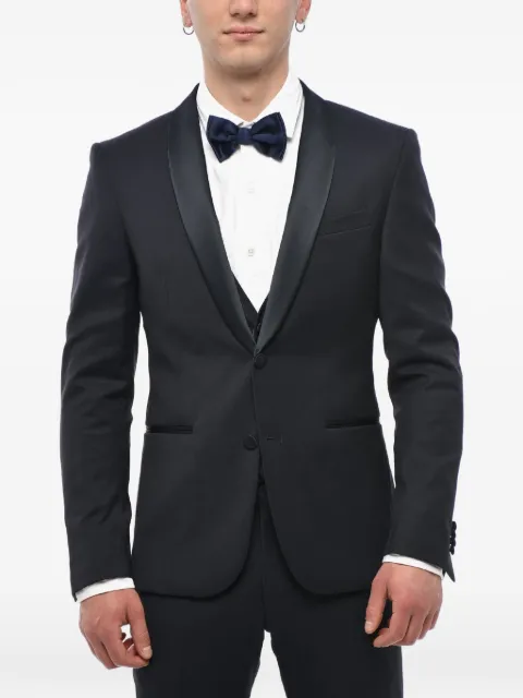 Corneliani shawl-lapel three-piece suit