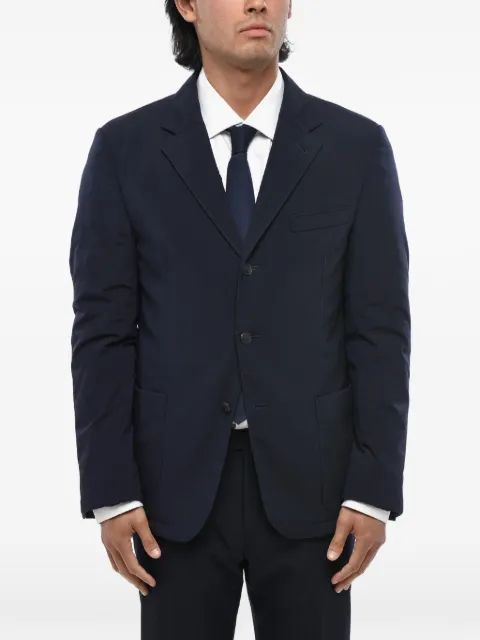 Corneliani single-breasted patch-pocket blazer