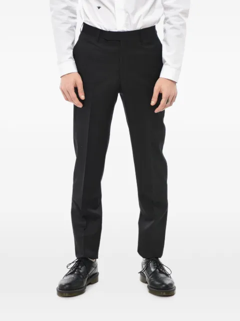 Corneliani CC Collection scalloped-hem trousers