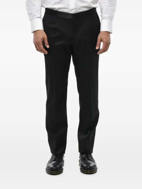 Corneliani pantalones con detalle satinado