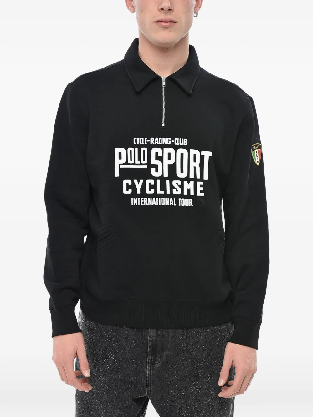 Polo Ralph Lauren polo Sport logo-print sweater - Schwarz