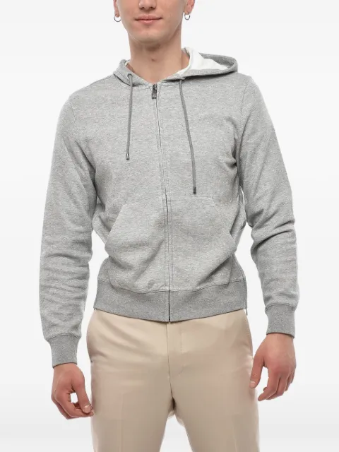 Corneliani sudadera con capucha y cordones