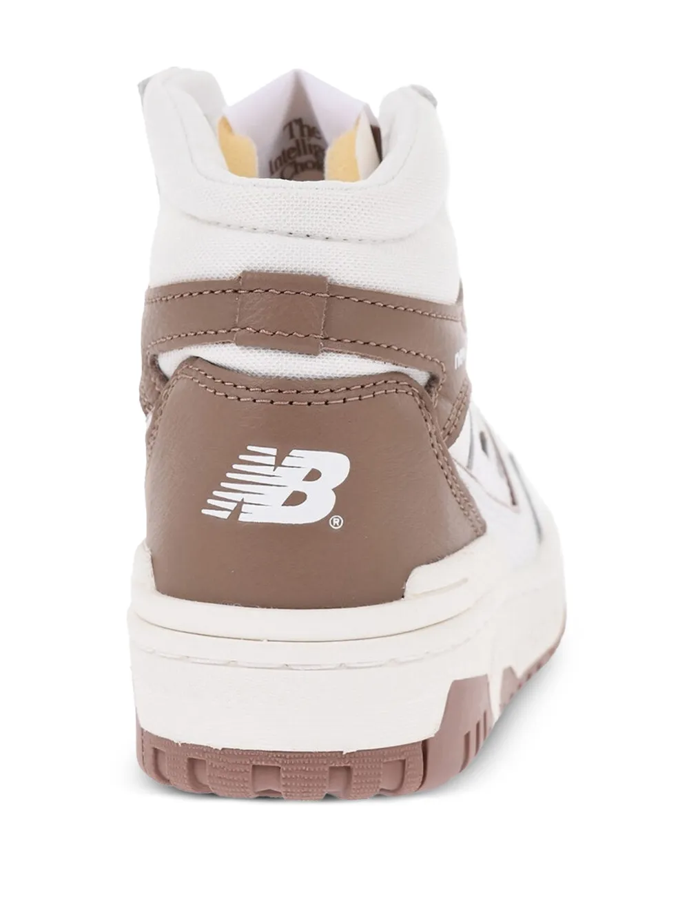New Balance leather High-Top sneakers with Side logo