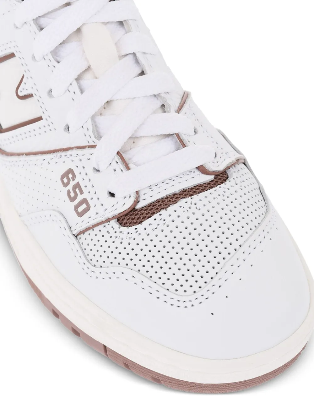 New Balance leather High-Top sneakers with Side logo