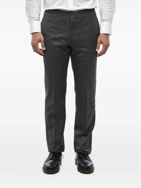 Corneliani Cerimonia Academy pinstriped virgin-wool trousers