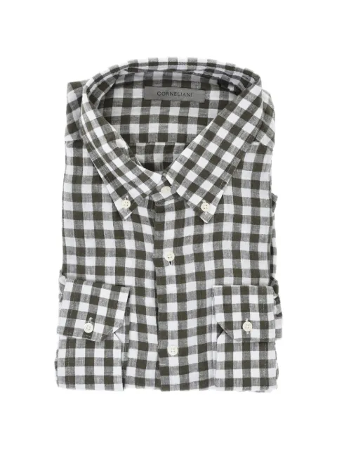 Corneliani checked shirt