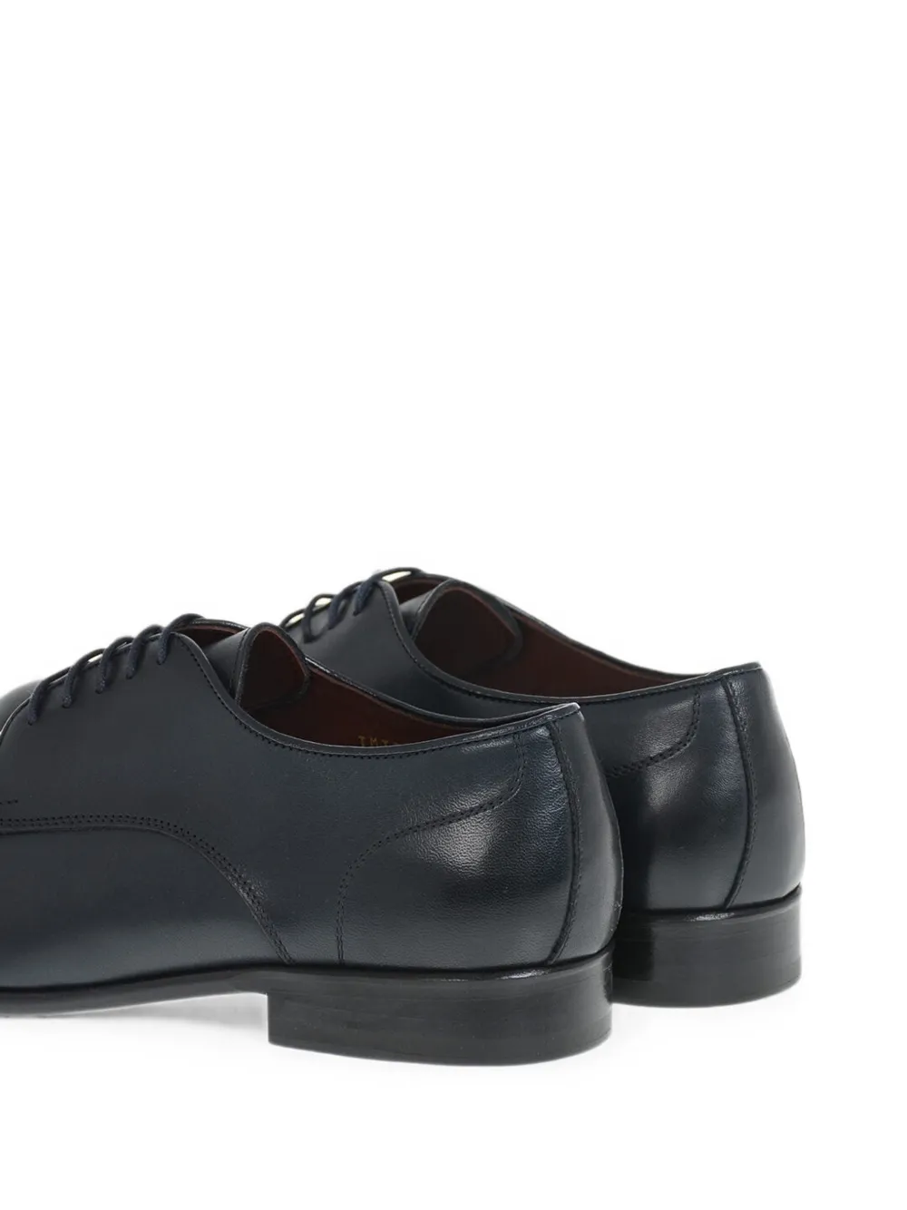 Corneliani leather Derby shoes Blauw