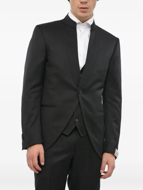 Corneliani Academy three-piece single-breasted suit