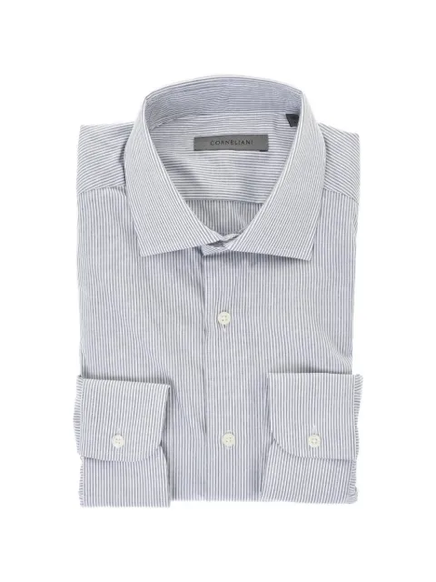 Corneliani striped cotton shirt