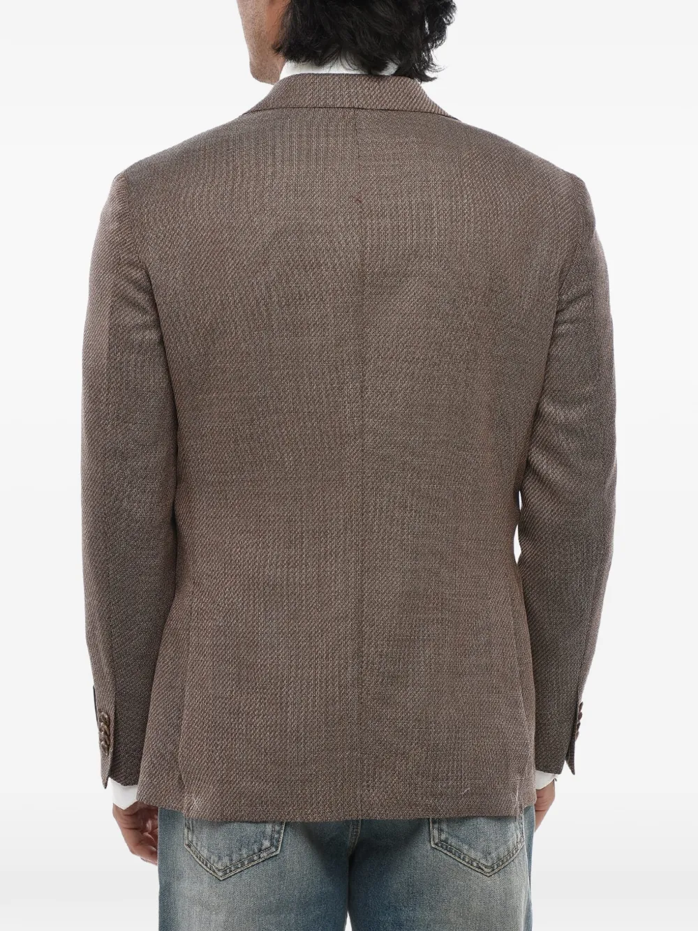 Corneliani single-breasted blazer Bruin