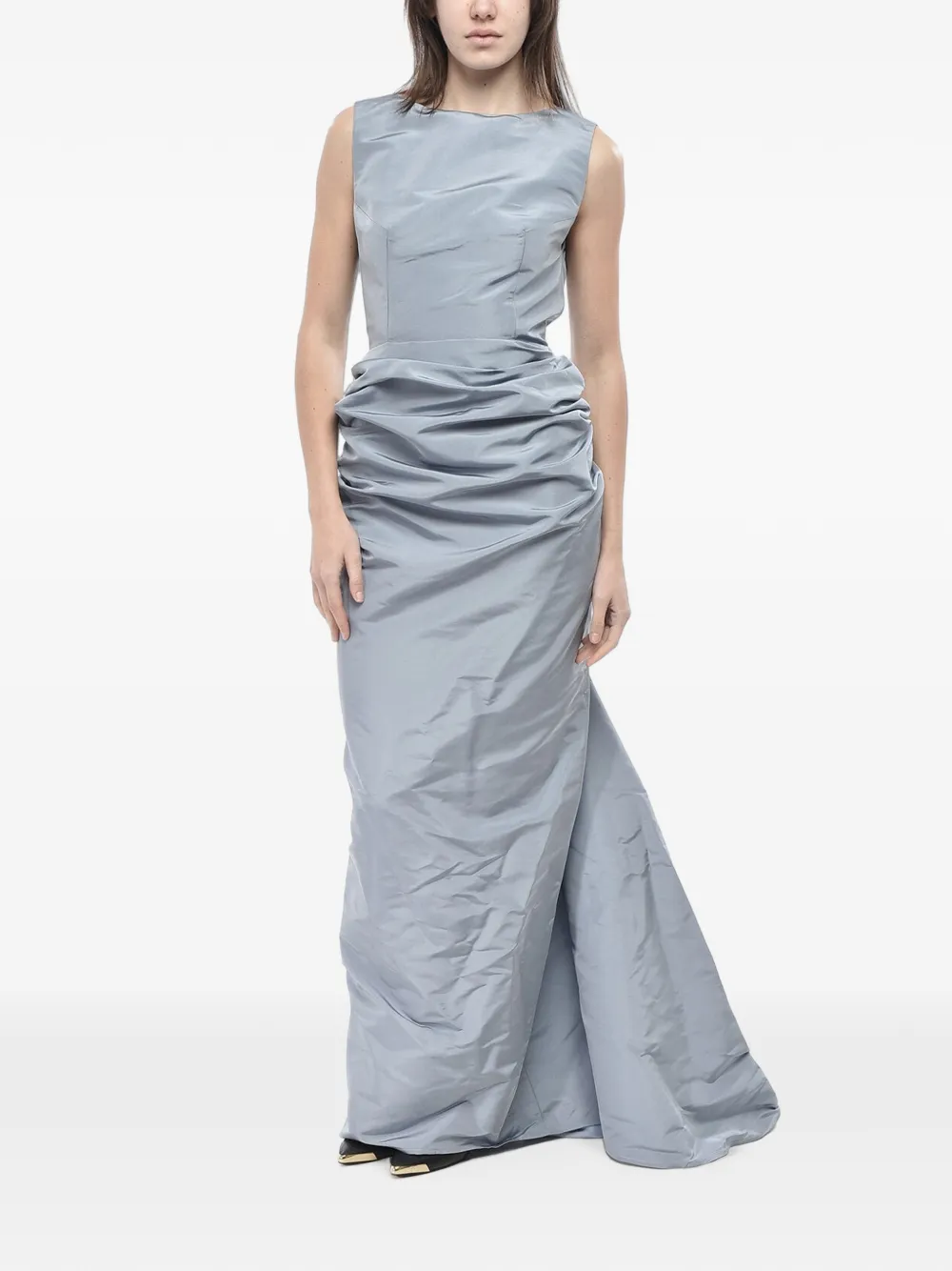 SUPER BLOND sleeveless maxi dress