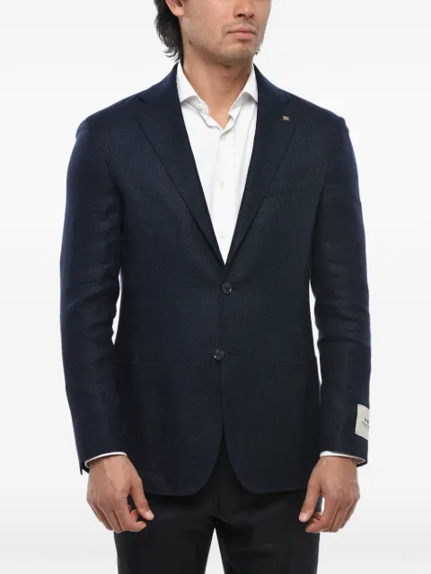 Corneliani patch-pocket single-breasted blazer
