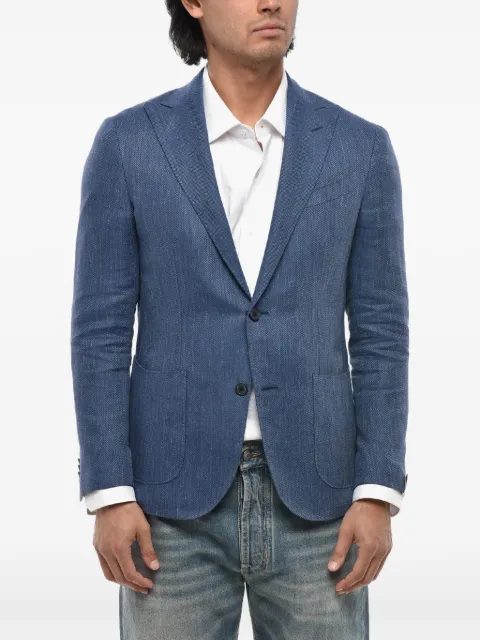 Corneliani herringbone-pattern blazer
