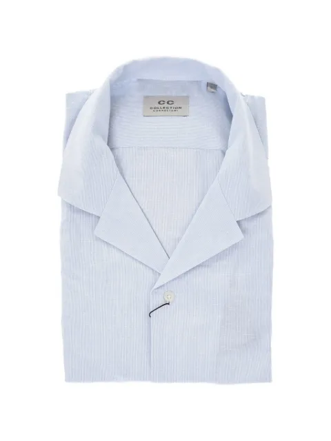 Corneliani stripe-pattern shirt