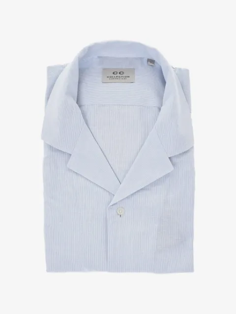 Corneliani camisa con motivo de rayas