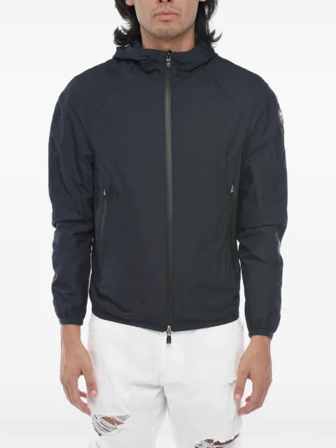 Corneliani zip-up hooded jacket