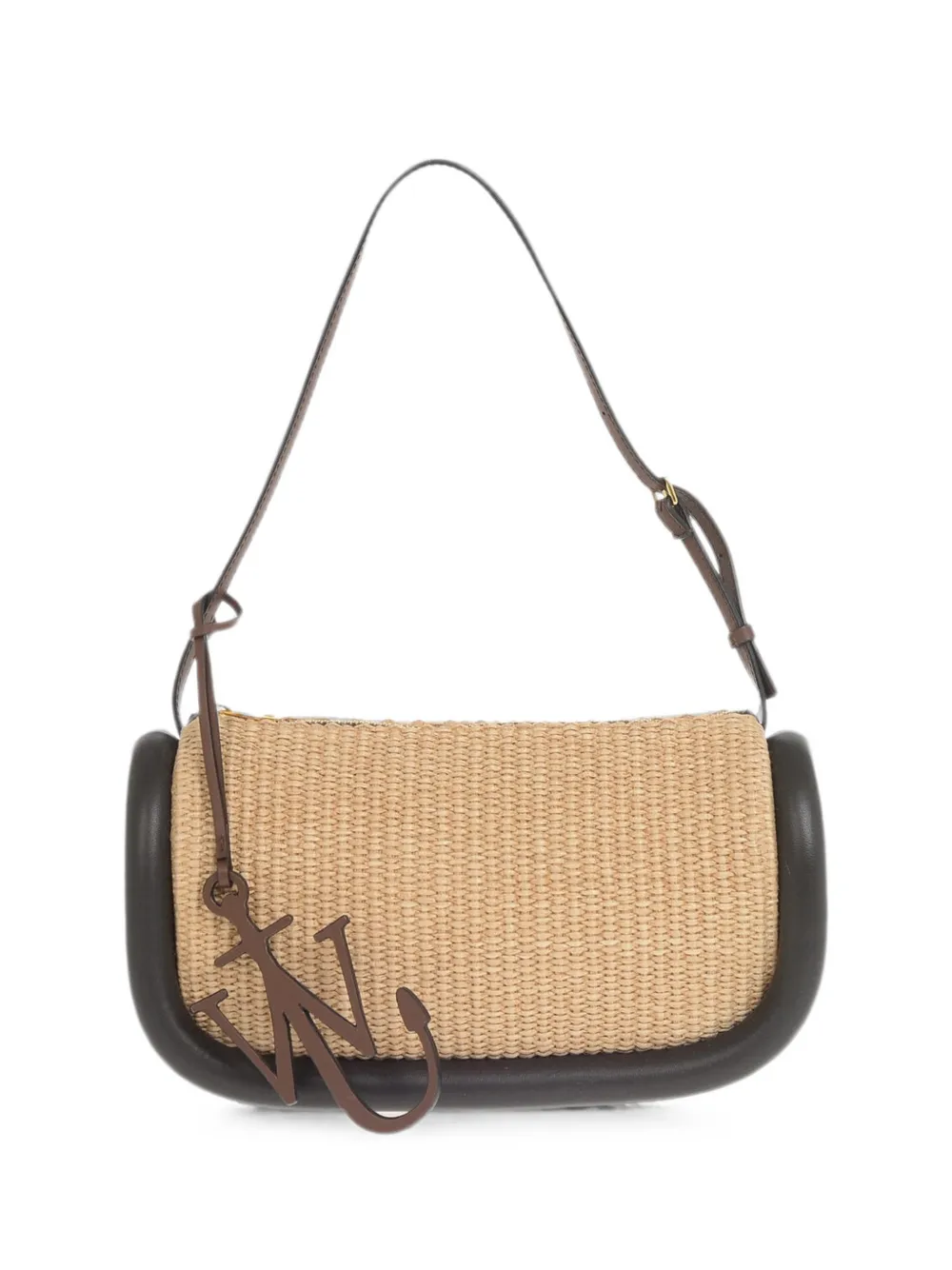 JW Anderson The Bumper raffia shoulder bag · OS