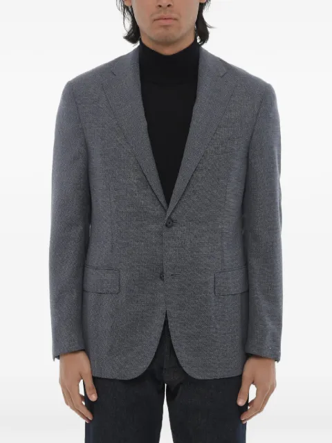 Corneliani single-breasted wool blazer