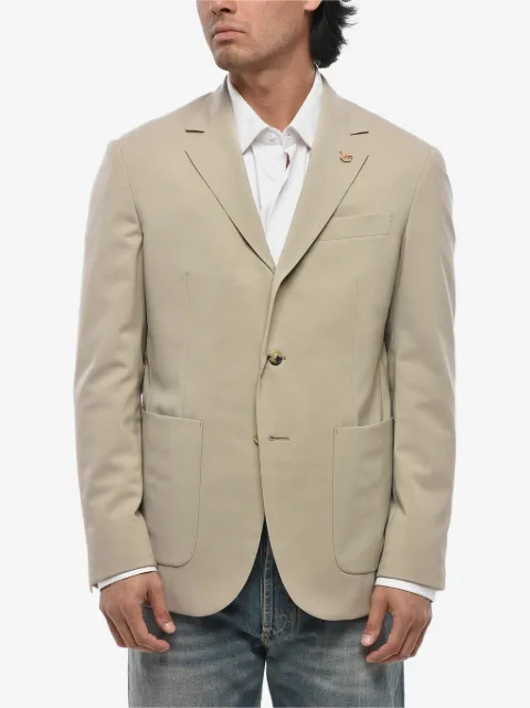Corneliani Circle pin-detail blazer
