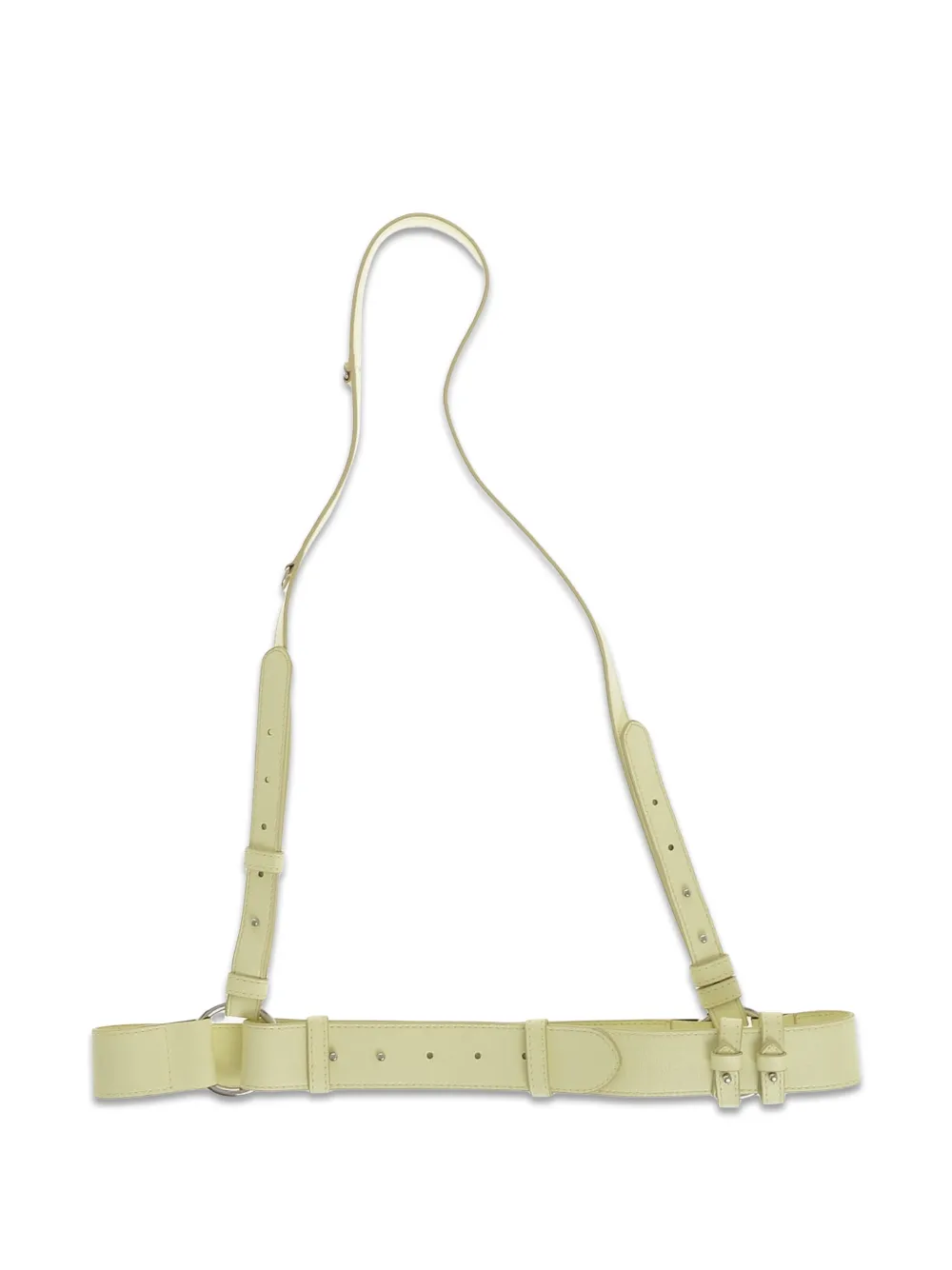 Stella McCartney Alter Mat faux-leather harness belt - Nude