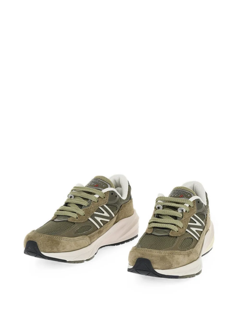 New Balance 990 suede sneakers Groen