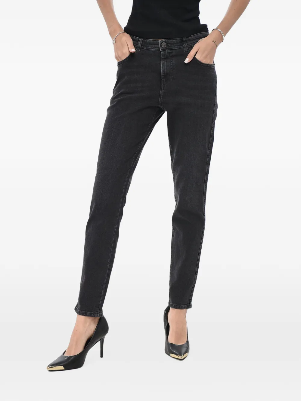 Diesel 2015 Babhila skinny-fit jeans - Schwarz