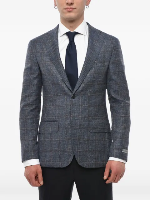 Corneliani check-pattern blazer