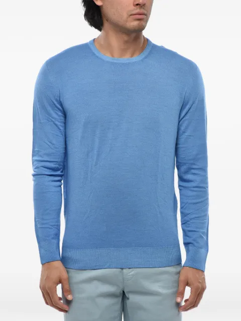 Corneliani virgin wool crew-neck sweater