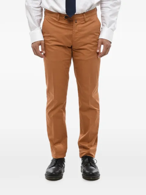 Corneliani stretch-cotton chinos