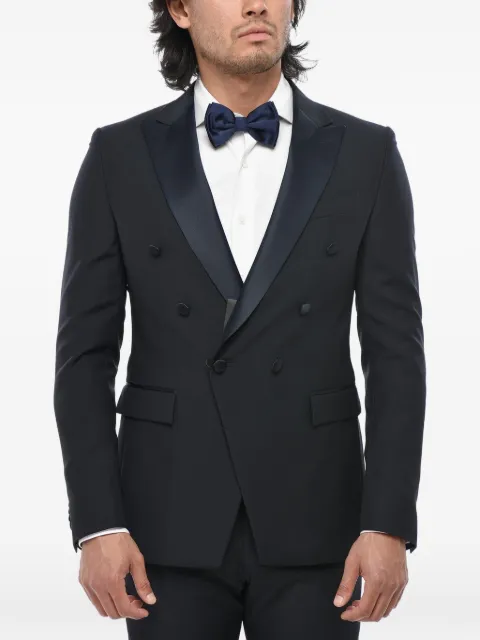 Corneliani double-breasted wool suit