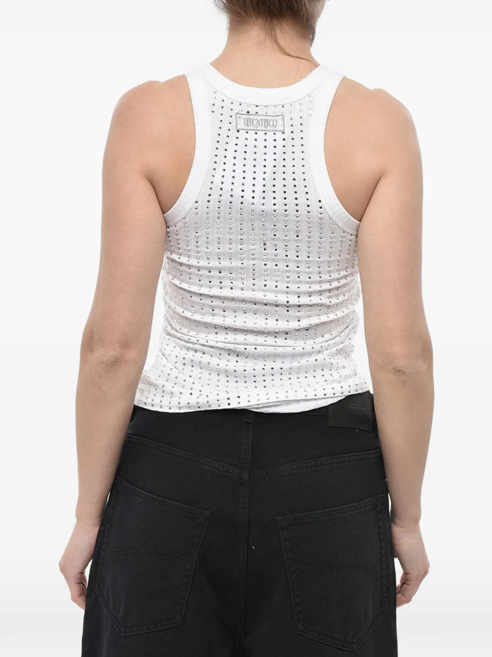 The Attico Tanktop Wit