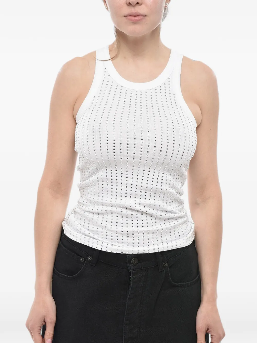 The Attico Tanktop Wit