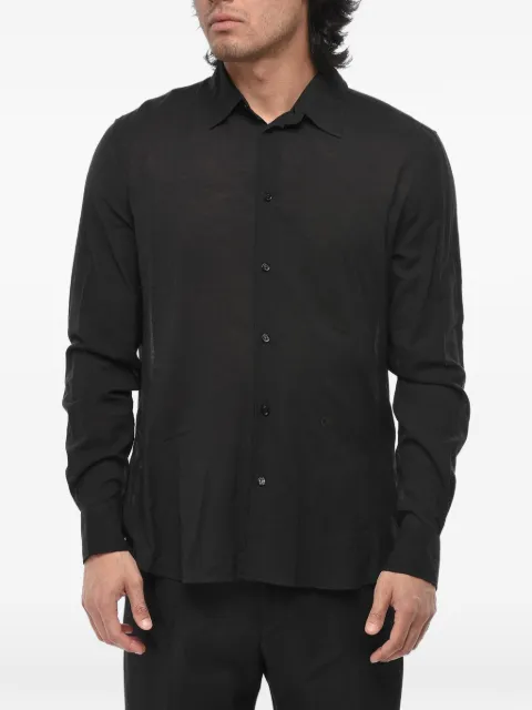 Off-White French-collar jersey shirt