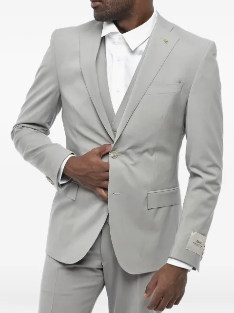 Corneliani stretch-wool three-piece suit