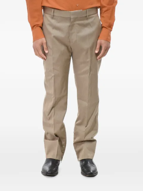 Off-White Hose mit Logo-Stickerei