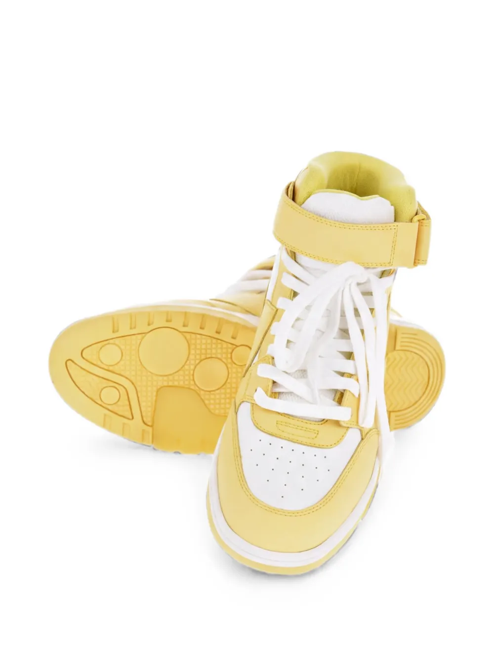 Off-White Out of Office touch-strap sneakers Geel