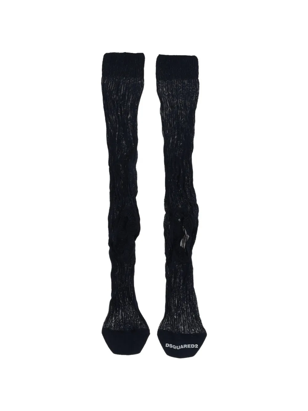 Dsquared2 Ribbed Socks In Blue