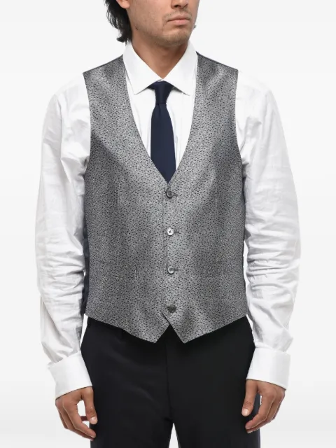 Corneliani patterned silk jacket