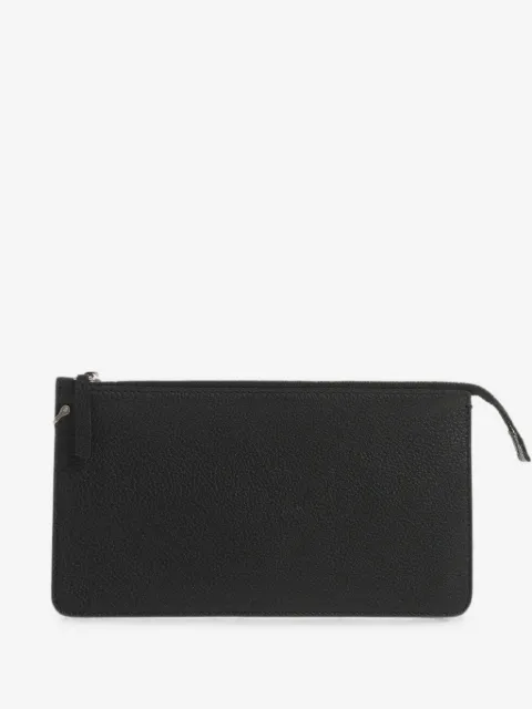 Il Bisonte grainy leather cardholder