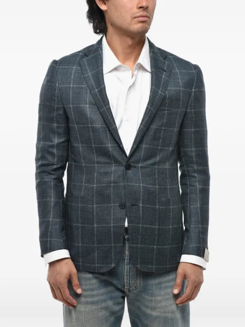 Corneliani chaqueta Gate a cuadros windowpane