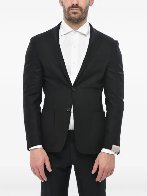 Corneliani Whisper patch-pocket blazer