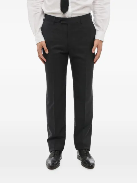 Corneliani pressed-crease trousers