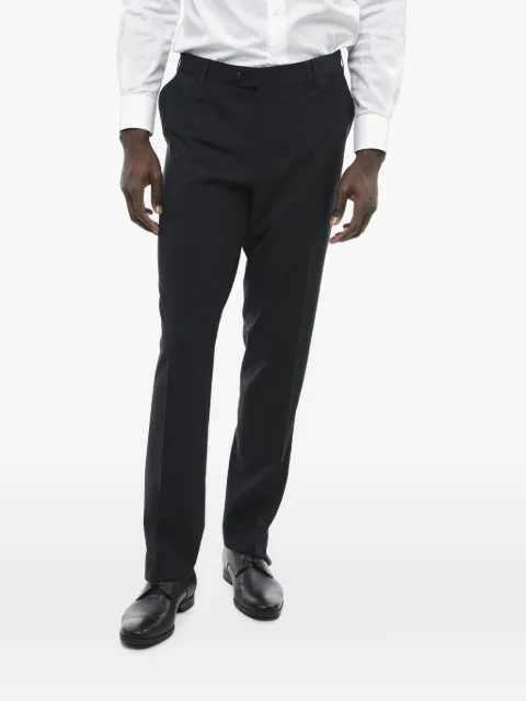 Corneliani pressed-crease trousers