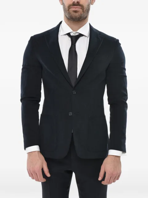 Corneliani CC Collection patch-pocket single-breasted blazer